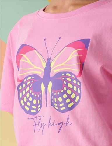 Image of Amazon Brand - Symbol Girl's Graphic Relaxed Fit T-Shirt