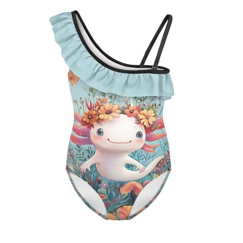 Image of Yzaoxia Girls Swimsuits One Piece Bathing Suit Sleeveless Gymnastics Swimwear for Kids 3-14Y