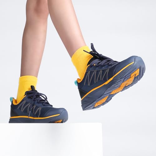 Dream Pairs Boys Girls Shoes Kids Duraplay Tennis Non Slip Athletic Running Walking Lightweight Lace Up Sneakers For Little/Big Kid,Size 6 Big Kid,Navy,Sdrs2401K thumb #4