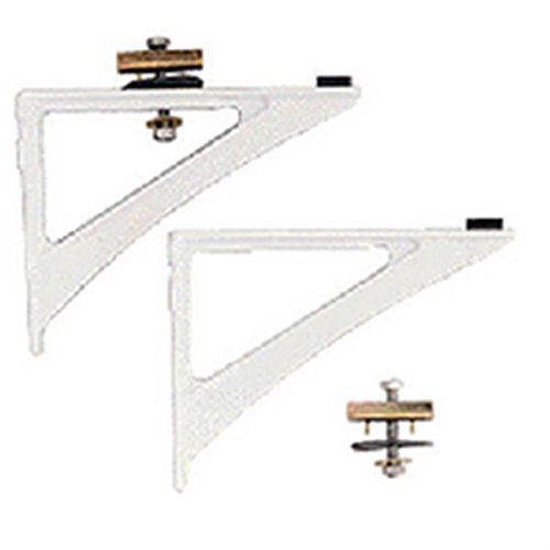 Console alu pour lavabo ULYSSE2 la paire Réf D5701AC