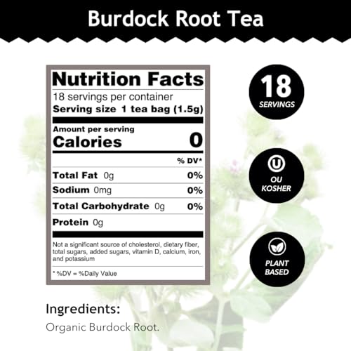 Buddha Teas Organic Burdock Root Tea