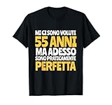 Photo Gallery regalo femmina 55 anni divertente compleanno ragazza donna maglietta Photo Gallery regalo femmina 55 anni divertente compleanno ragazza donna maglietta