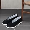 harayaa Canvas Shoes Old Beijing Shoes Rubber Sole Non Slip Comfortable for Men and Women Tai Chi Shoes Chinese Traditional Shoes, 46 #1