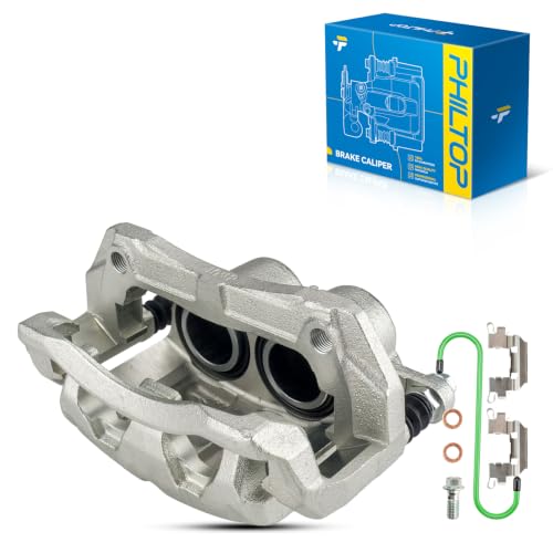 Image of PHILTOP Front Left Brake Caliper for Honda CR-V, Odyssey 45019SHJA01 | Fits Honda CR-V (2007-2016), Odyssey (2005-2010), and select Acura /Honda models. Replaces OE: 45019SHJA01, 19B2958