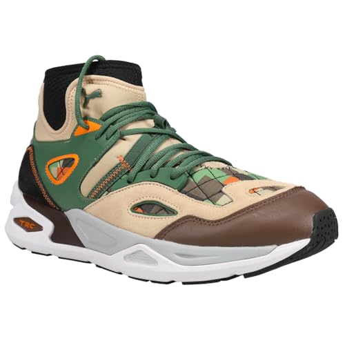 PUMA Mens Black Fives X TRC Blaze High Sneakers Shoes Casual - Beige, Brown, Green2