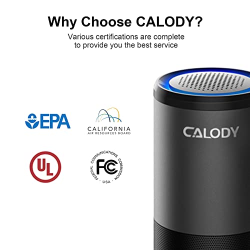 Calody Portable Air Purifier, Car Air Purifier With H13 True Hepa Filter For Allergies, Smoke, Dust And Odor Eliminator, Hepa Air Purifier For Car Traveling Bedroom Office #TOP5