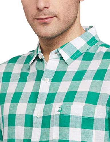 Image of United Colors of Benetton Men's Cotton Slim Fit Shirt