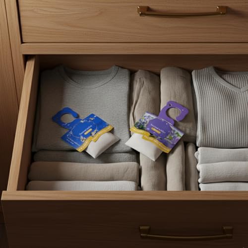 18 Stück Duftsäckchen Kleiderschrank,9 Verschiedenen Düften, Schrankduft Für Frische Und Wohlbefinden, Duft Für Kleiderschrank Und Schubladen