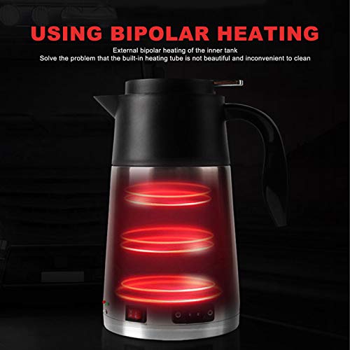 Hervidor eléctrico para auto 24V 1200ml 200W miniatura 3