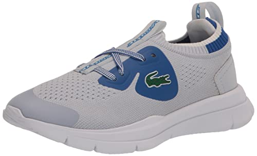 Lacoste Unisex-Child Kids Run Spin Knit Sneaker