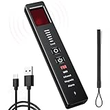 OBSITWY Hidden Camera Detectors, Anti-Spy Camera Finder & GPS Tracker Detector with Anti-Theft & SOS Alarm, Privacy Pen Bug Detector, Portable for Travel, Hotel, Office, Car