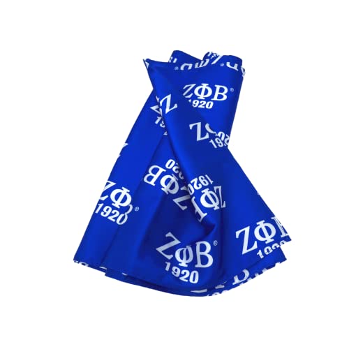 Sorority Paraphernalia Scarf - Lightweight and Comfortable Silk Scarves - 13 in x 56 in Neck Scarf - Sorority Gift Black3