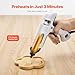 VEVOR Hot Glue Gun, 60/100W Dual Power, Mini Hot Glue Gun with 20 Premium Glue Sticks and Oxford Cloth Bag, Fast Preheating & High Temp Melt Glue Gun for Crafts, Arts, DIY, Quick Home Repairs, White