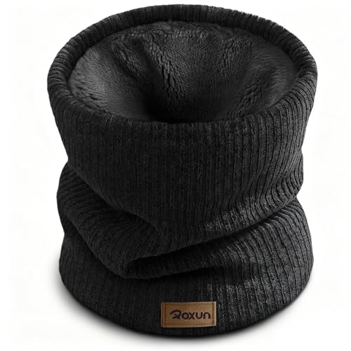 Winter Neck Gaiter, Neck Warmer Cover Ski Gaiters for Men/Women Fleece Thick Elegant Stylish