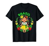 Cute Brazil Girl Traditional Dress for Kids