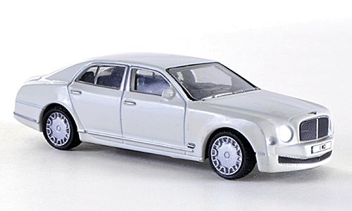 Bentley Mulsanne, blanco, RHD , Modelo de Auto, modello completo, Oxford 1:76