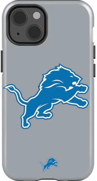 Skinit Impact Phone Case Compatible with iPhone 14 - Officially Licensed NFL Detroit Lions Distressed Design