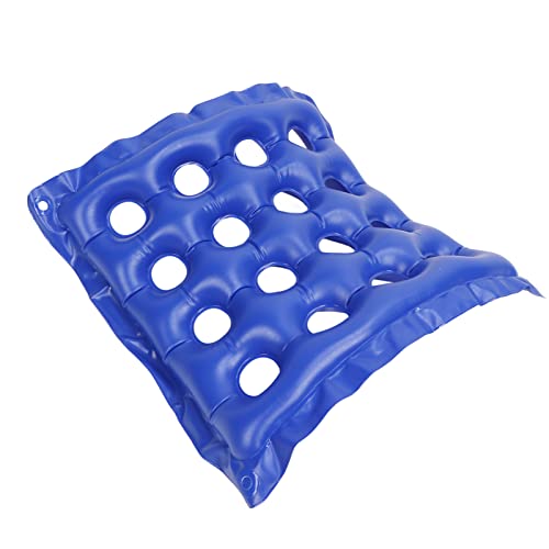 Coussin de siège gonflable, coussin de chaise gonflable 16 trous de voyage lavable pour siège Cover