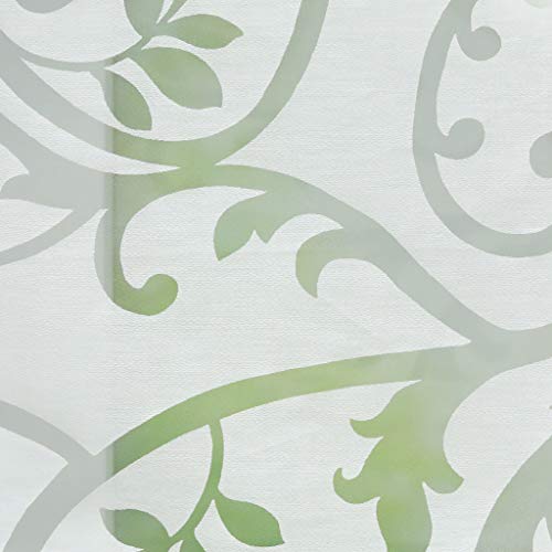 Joyswahl Jessica Voile Eyelet Roller Blind Transparent Roman Blind Burnout Roman Curtains Window Curtain with Hook Hanging - Image 3