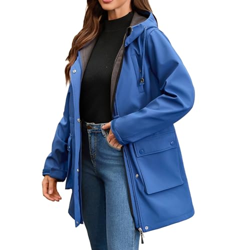 Chaqueta de entretiempo transpirable impermeable y funcional estilo gabardina 2
