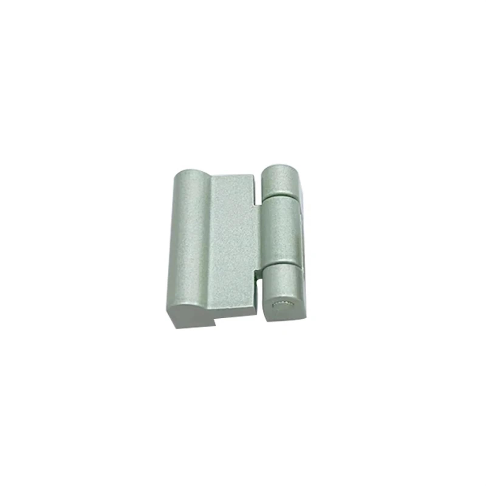 Charnière de porte armoire industrielle en alliage de zinc argent pour machine-outil