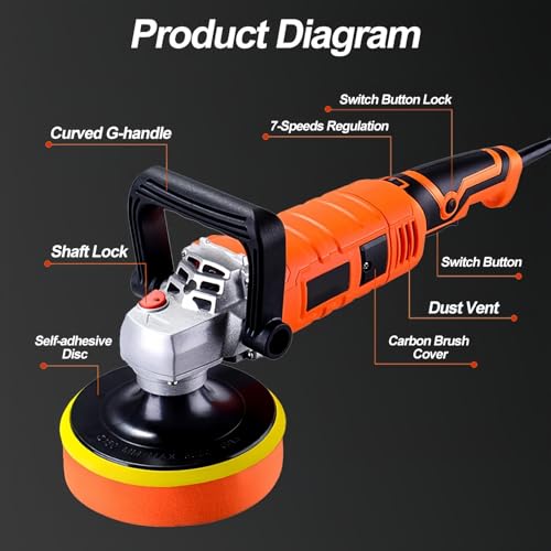 Pulidoras, Tools pulidoras autos usadas Marca GILLAS (2)