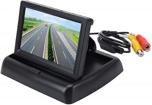 4.3 Inch TFT LCD Foldable Car Rear View Monitor Screen