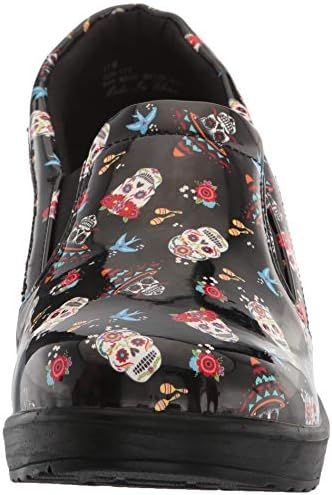 Easy Street womens Leeza Clog ,Festive Skulls Patent ,5.5 | Image 1