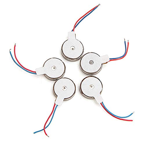 Kongqiabona 5 UNIDS Nuevo 1027 3V Motor de Vibración 3V Moneda de Vibración Micro Motor Plano Juguete Teléfono Celular Motor