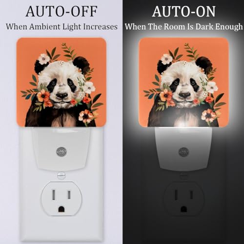 Lámpara nocturna LED cuadrada con sensor para niños miniatura 2