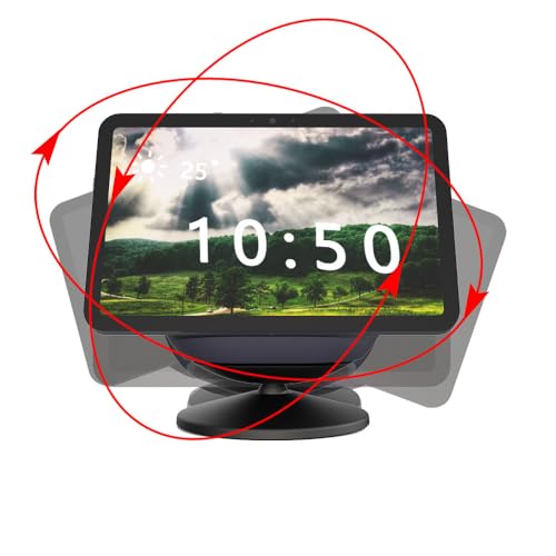 Support pour Echo Show 11 réglable anti-reflet blanc - 6