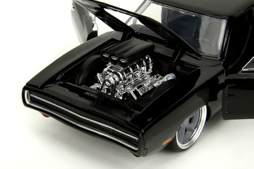 Miniatura 3 de Jada Toys Fast And Furious Dodge Charger R T 1970 - Coche De Película De Fast Furious 10 Fast X Con Piezas Para Abrir, Escala 1:24 20 Cm , Para Fans A Partir De 8 Años