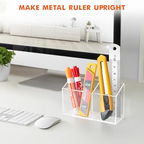 image for BEYGORM Magnetic Dry Erase Marker Holder for Whiteboard,Non-slip Acryl