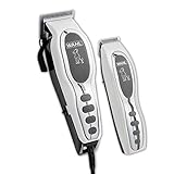 Wahl Pet-Pro Clipper & Trimmer Pet Grooming Combo Kit for Dogs and Cats: Comes with a corded Clipper and a battery operated Trimmer, by The Brand Used By Professionals. #9284,Chrome/White