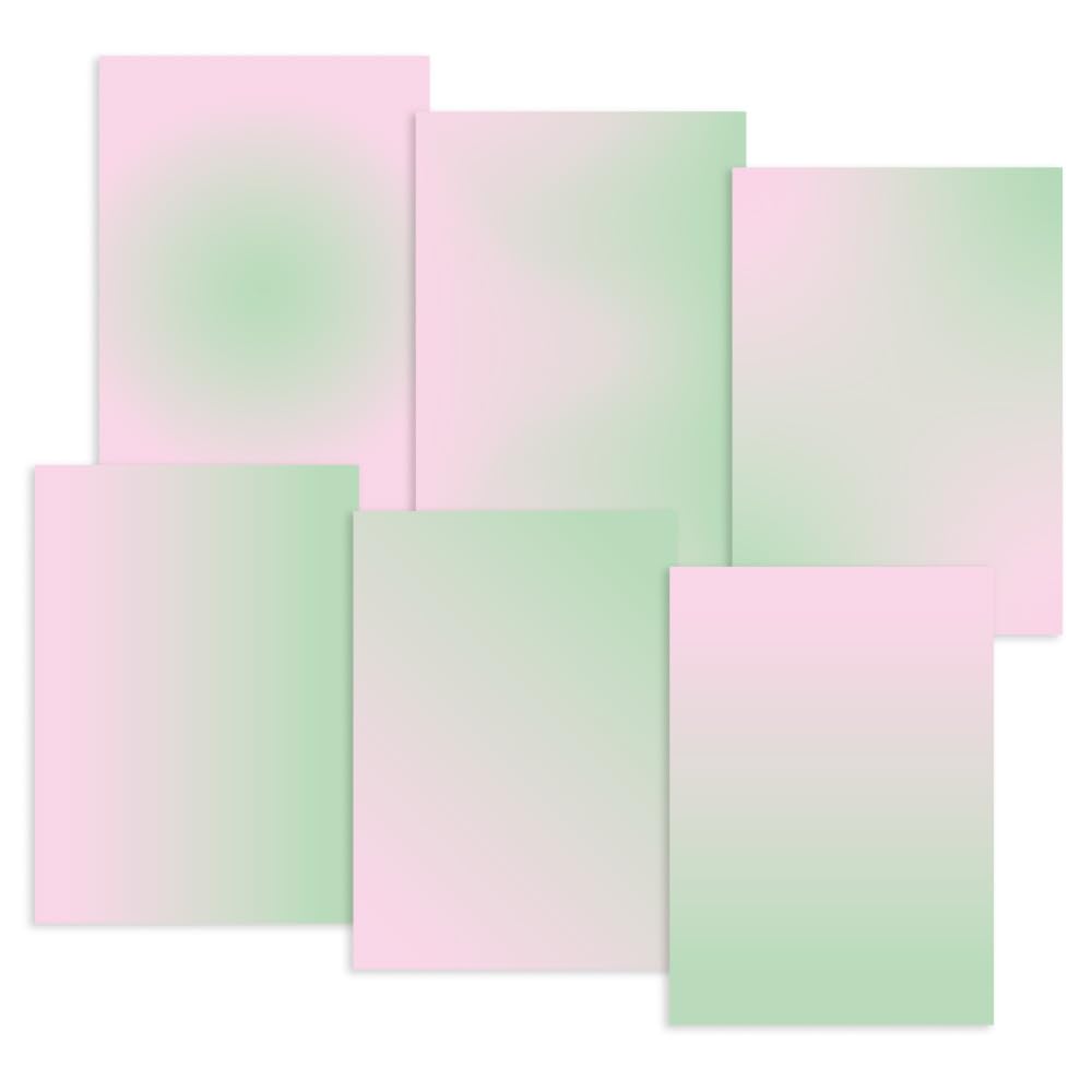 Groovi Rainbow Parchment - Rose Garden: 6 Patterns, 12 A4 Sheets, 140gsm