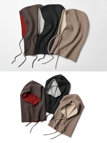 Cagoule d'hiver contre le vent glacial avec cordon réglable