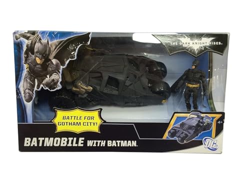 Image of Toys Uncle Figure (The Dark Knight Rises Battle for Gotham City Batmobile with Batman Exclusive Action Figure Vehicle)