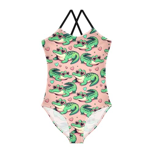 MNSRUU Girls Swimsuits Frog One Piece Girls Bikini Summer Beach Swimwear