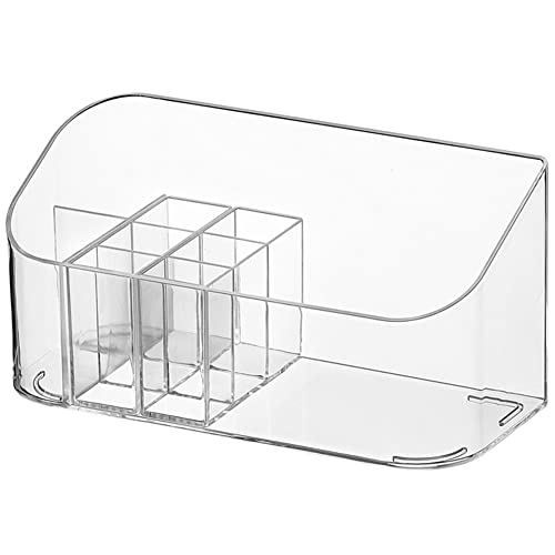 Begchy Organizador PequeñO, Vitrina CosméTica, Bandeja de Almacenamiento de PapeleríA de Escritorio Multifuncional, Organizador AcríLico para el Cuidado de la Piel
