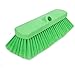 SPARTA 41278EC75 Flo-Thru Plastic Wall Scrub Brush, Equipment Brush With Soft Nylex Bristles For Industrial Kitchens, Hospitals, Commercial Cleaning, 4 Inches, Lime, (Pack of 12)