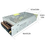 Uniwersalny zasilacz przełączający, regulowany transformator, zabezpieczenie przed zwarciem i przeciążeniem, AC100-260 V, DC24 V, 10 A-45 A