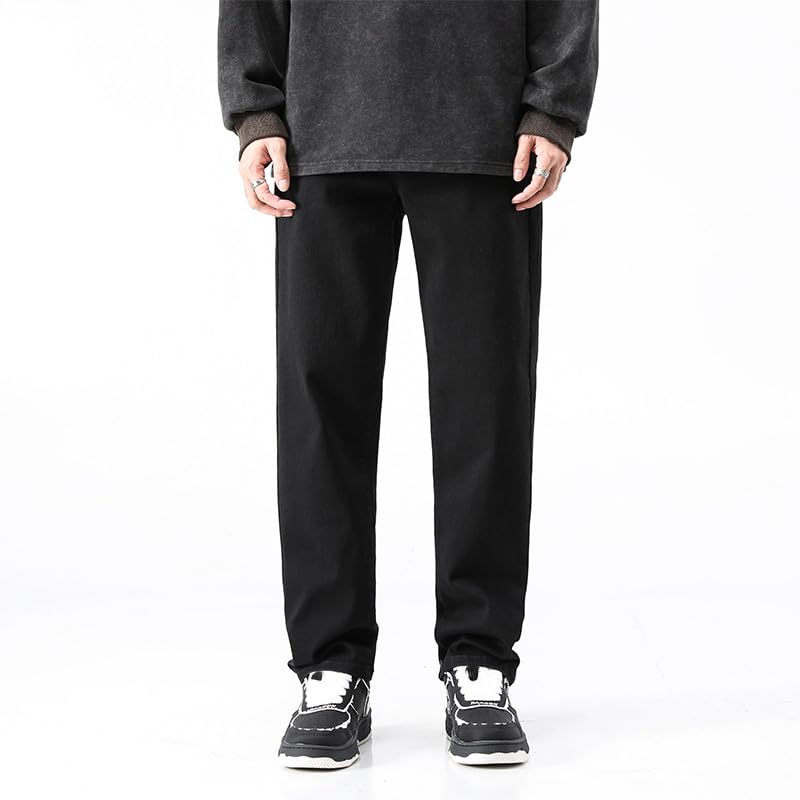 Men's Jeans Summer Straight Leg Denim Street Pants2