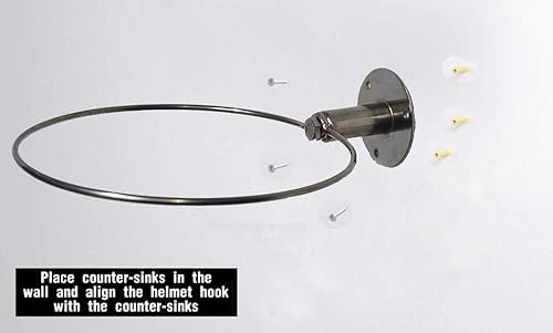 Miniatura 5 de Soporte para sombreros de vaquero, organizador de sombrero de vaquero Coyboy para sombrero de coyboy, fácil de instalar, tornillos incluidos, tu