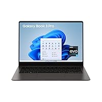 Samsung Galaxy Book3 Pro Intel 13th Gen i7 EvoTM 35.56cm(14″) Dynamic Amoled 2X, 3K Display, 120Hz, Ultra Thin & Light Laptop(16 GB/512 GB SSD/Windows 11/MS Office/Graphite/1.17Kg), NP940XFG-KC4IN