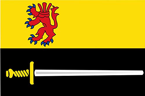 Drapeau Niedorp vlag grand format paysage de la commune de Niedorp nl - 2