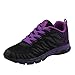Femme Baskets Mode Coussinées, Fille Chaussures Tissées Volantes Chaussures de Course air Bringbring