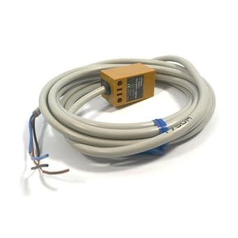 OMRON TL-Q5MC2-2M 2 M Cable Length, 25 X 25 MM, 5 MM Sensing Distance, DC 3-Wire, Normally Closed, NPN, Rectangular Proximity Sensor, UNSHIELDED