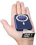 DEKSMO Wireless Power Bank 10000mAh Fast Charging,Slim Magnetic Portable Charger USB C PD 22.5W,Small LED Display QC3.0 External Battery Pack for iPhone 13/12/11/10 Pro Max/Mag-Safe/Samsung/Phones