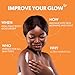 By Nature Glow Vitamin C + Caffeine Body Balm for Dark Spots – Hydrating Skin Moisturizer with Whipped Shea Butter – Vegan, Cruelty-Free, Made in New Zealand (6.8 oz)