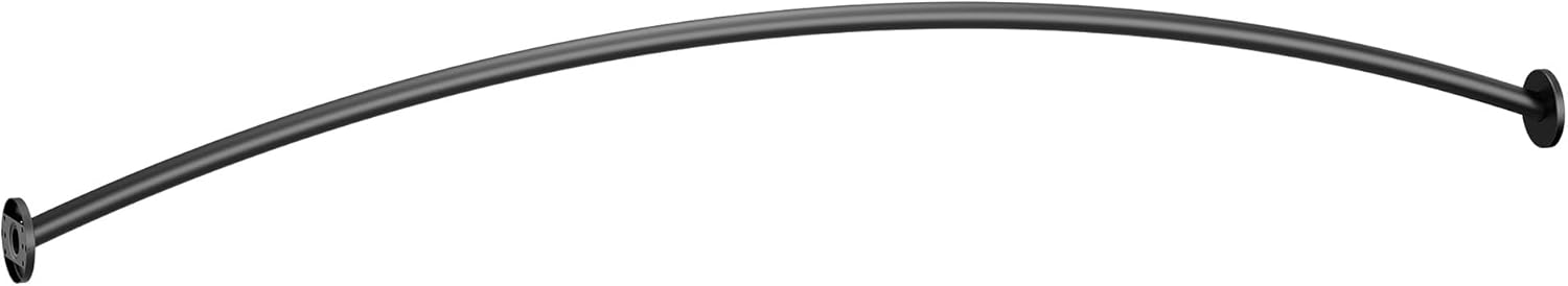 Moen CSR2145BLCurved Shower Rods AC 60" Curved Shower Rod